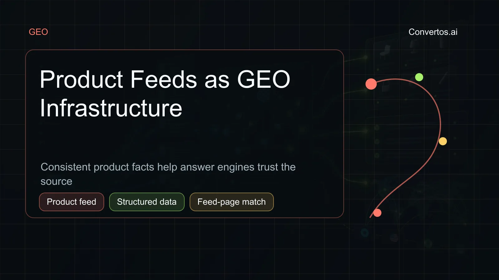 产品 Feed 如何成为 GEO 基础设施