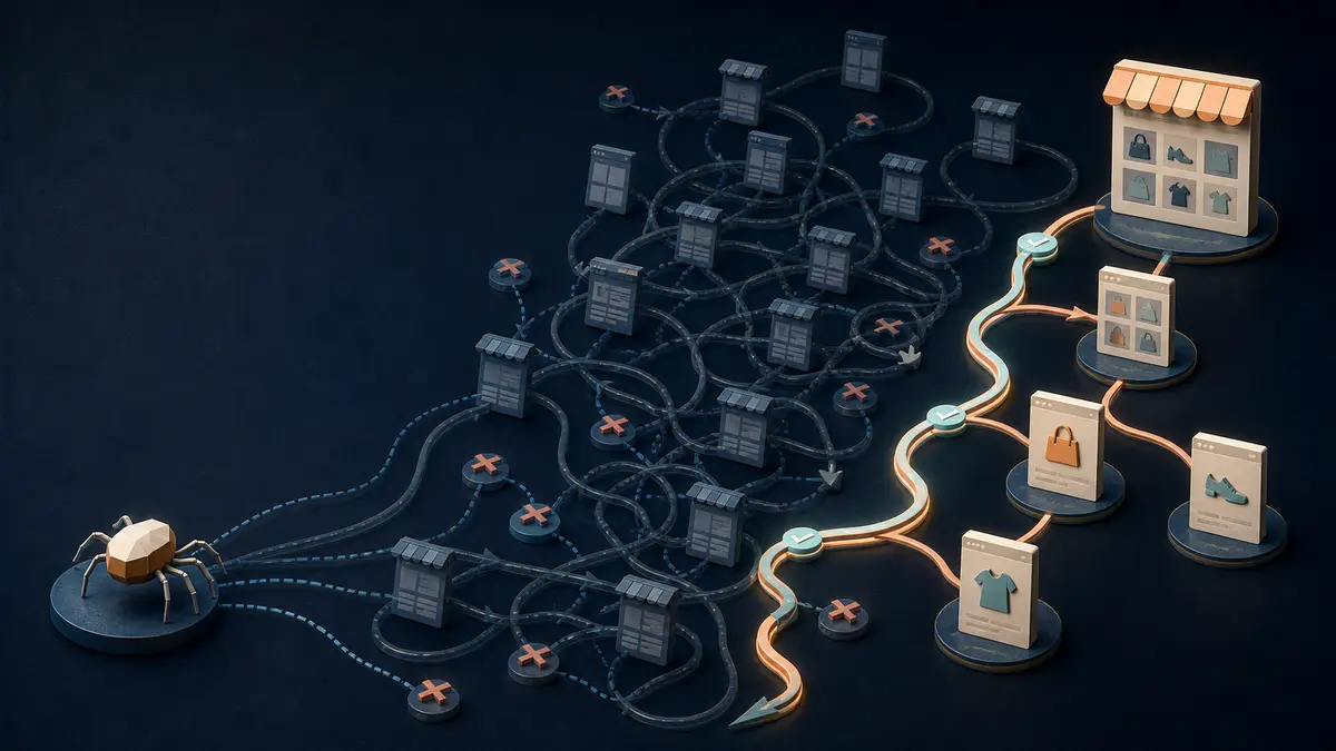 电商站的抓取预算问题，核心是分配，不是总量