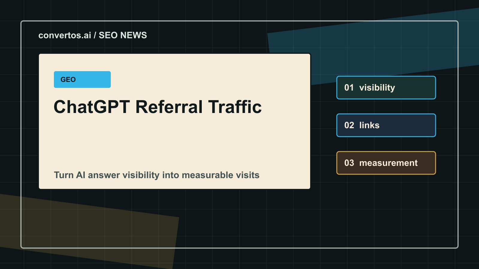 ChatGPT Referral Traffic Is Rising: How Brands Can Win More AI Search Links cover image