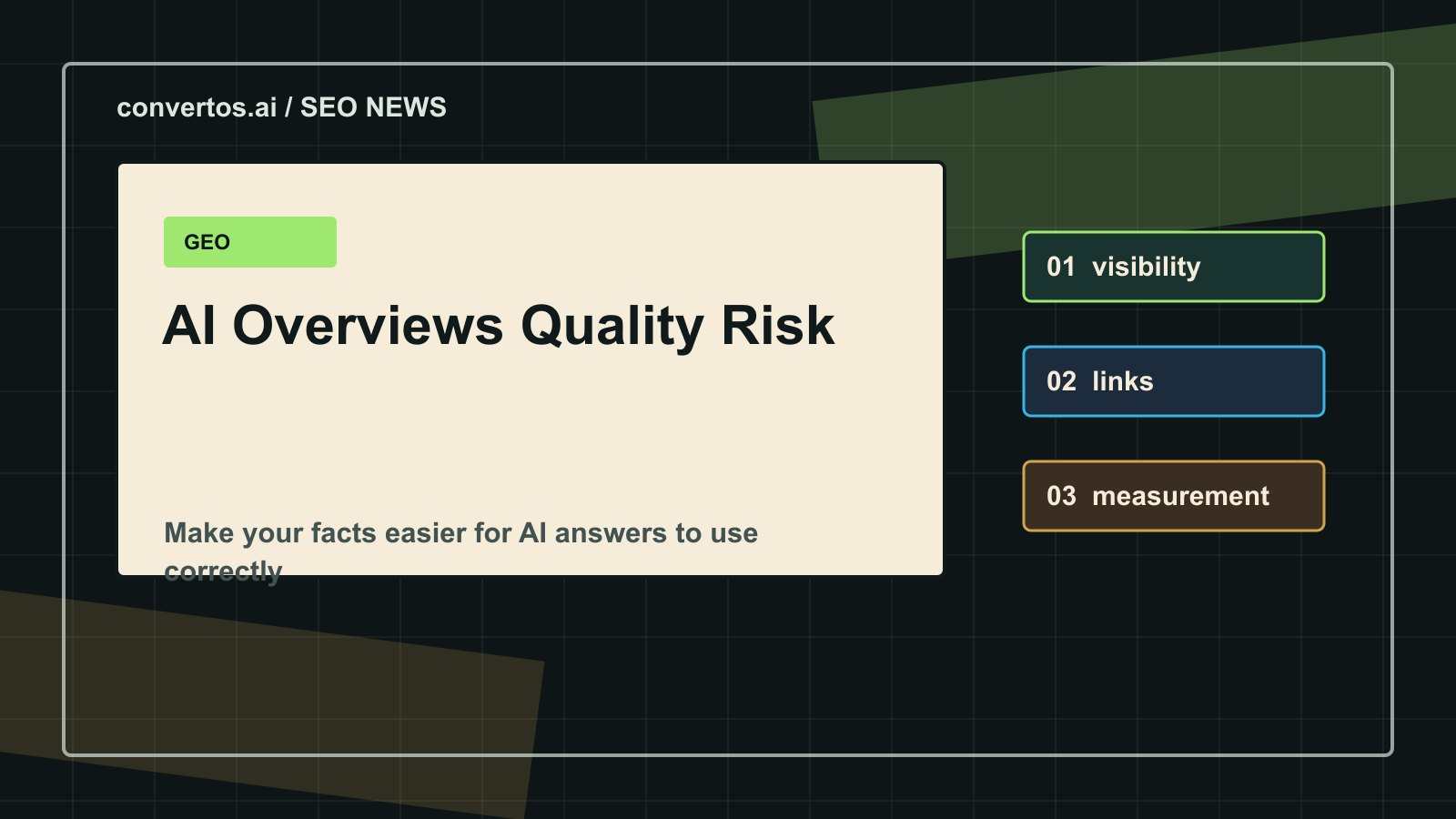 Google AI Overviews Are More Opinionated Than They Should Be: What SEOs Should Do cover image