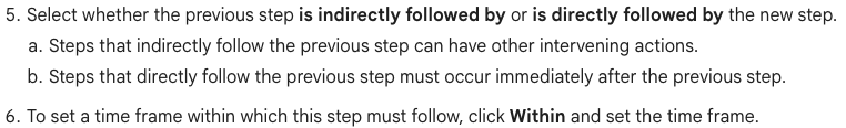 Google官方英文原文：indirectly followed、directly followed及Within时间范围的定义